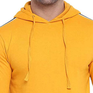 Respirant et chaud adultes taille pull à capuche pour hommes marque personnalisée acceptée classique coton mélangé hommes sweats à capuche - Product Image 6