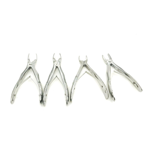 Kit de 7 pinces dentaires manuelles en acier inoxydable pour l'extraction des dents des enfants, instruments de laboratoire orthodontique certifiés CE - Product Image 2