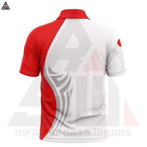 เสื้อยืดผู้ชายไซส์ใหญ่ ผ้าฝ้ายใยไผ่คุณภาพสูง ระบายอากาศได้ดี พิมพ์ลายแบบซับลิเมชั่น ดีไซน์ปรับแต่งได้ แขนสั้น สีพื้น - Product Image 4