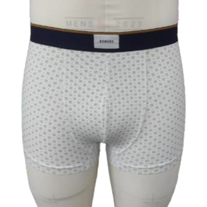 Calzoncillos Boxer para Hombre ODM con Estampado Jacquard Completo, 95% Algodón, 5% Elastano, Cintura Elástica, Antibacterianos, Secado Rápido - Product Image 1