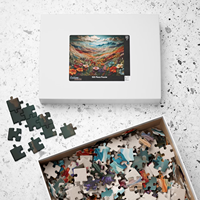 Puzzle personnalisé 500 pièces, puzzles photo personnalisés pour adultes et enfants, jeux éducatifs DIY, cadeau, jouet logique familial