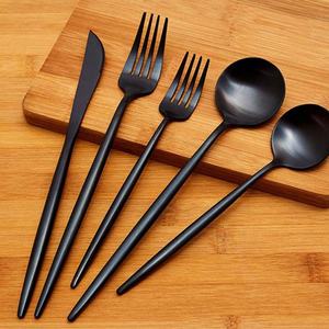 Nuevo Juego de Cubiertos de Alta Calidad Chapados en Oro con Diseño de Mango Hecho a Mano, Cubiertos de Acero Inoxidable de Lujo para Restaurante, Boda, Hogar - Product Image 2