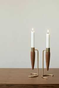 ชุดเทียนไม้ตกแต่งบ้าน5ชิ้นแบบกำหนดเองพิมพ์โลโก้ตามสั่งเชิงเทียนไม้วันคริสต์มาส - Product Image 2