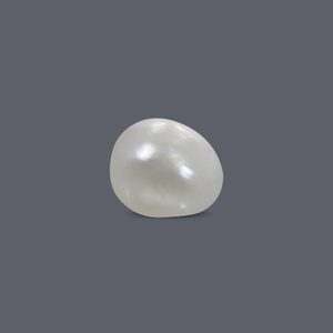 Perles de Basra 2,16 carats, perles d'eau douce naturelles, ovales et baroques, blanches, taille 5-6 mm - Product Image 1