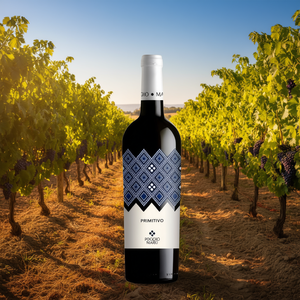 Poggio Mar Primitivo Salento IGP Red <b>Wine</b> 750ml Rich Southern Italy 6 Bottles Per Box - Product Image 3