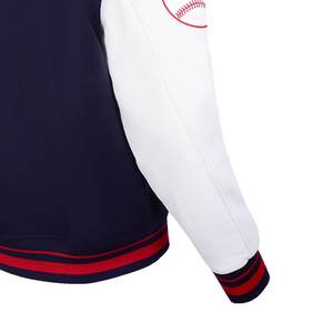 Vente en gros de vestes d'université de baseball pour hommes, style letterman personnalisé, blouson bombardier à manches en cuir artificiel pour hommes vestes vintage - Product Image 5