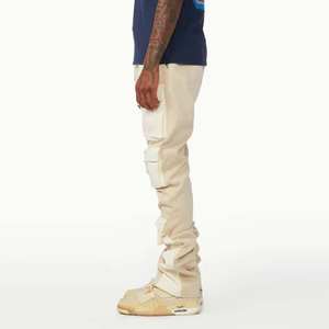 Nuevos pantalones Cargo para hombres Pantalones Cargo con múltiples bolsillos Últimos diseños Pantalones Cargo Pantalones al aire libre en Pakistán En venta al por mayor Oem - Product Image 2