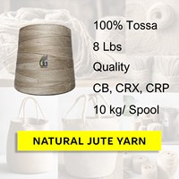 8 Pfund Hochwertiges 100% Tossa CB CRX CRP Bangladeschisches Rohjute-Garn Nachhaltiges Garn Hersteller Goodman Global Bangladesch