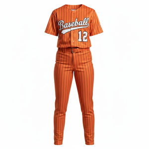 Ventes en gros de maillots de baseball et de pantalons uniformes de sport de haute qualité, imprimés par sublimation, 100% polyester, séchage rapide, respirant - Product Image 1