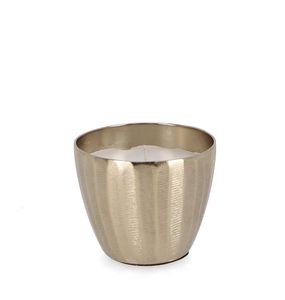 ALUMINIUM <b>GOLD</b> <b>CANDLE</b> QUALITY THAT the WORLD KNOWS MEASURES 11x10h - Product Image 3