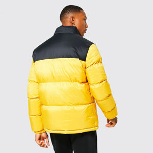 Dernière mode pour hommes Veste longue à capuche bouffante haute qualité personnalisée hiver chaud mince respirant High Street - Product Image 2