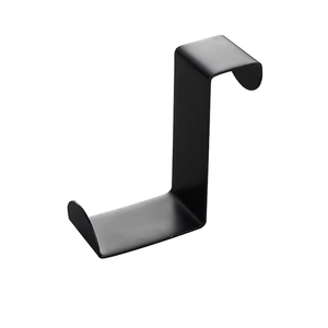 Heavy Duty Reversible Door Hook Hanger Over-the-Door Stainless Steel Hooks Eco-Friendly Multifunction for Clothes <b>Towel</b> Kitchen - Product Image 2