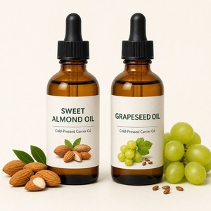 Aceite Esencial 100% Puro y Natural, Prensado en Frío, de Almendras Dulces y Semillas de Uva, Sin Aditivos, para el Cabello, Origen Turquía, Modelo OBM 645 - Product Image 1