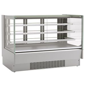 Vitrine réfrigérée pour gâteaux - 548L - 1915mm - Double vitrage - avec 3 étagères réglables - portes coulissantes arrière - Product Image 4