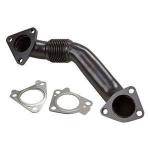 Collecteur d'échappement tuyau pour Chevy GMC LMM LML LB7 LLY LBZ 6.6L Duramax tuyau d'échappement côté passager USA Stock T304 2001-2016 - Product Image 1