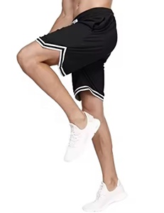 Short pour homme à séchage rapide de haute qualité avec poche respirante Logo personnalisable du fabricant direct d'usine - Product Image 4