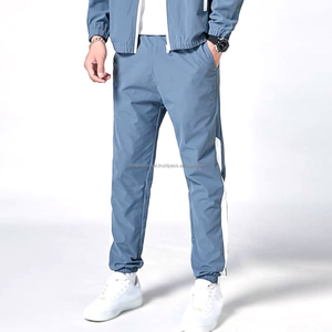 Ensembles de survêtements pour hommes en coton de haute qualité, style jogger empilé, vierges ou imprimés, comprenant un sweat à capuche oversize et un pantalon empilé - Product Image 4