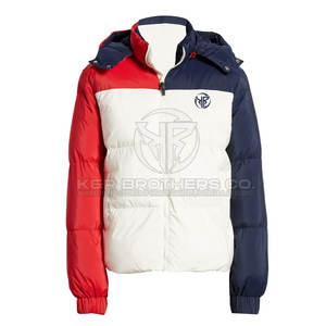 Chaqueta acolchada para hombre con diseño elegante y cremallera a prueba de viento para uso diario Chaqueta acolchada para hombre para todas las estaciones - Product Image 1