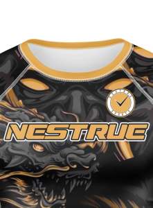 Vente en gros Nouveau OEM Grappling MMA jiu jitsu kimono Rash Guard Full Print Custom Made Rash Guard manches courtes pour hommes Bjj - Product Image 6