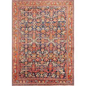 Alfombra de Lana Azul Aalam Anudada a Mano para Uso Doméstico, Alfombra Rectangular Grande con Patrón Abstracto Paem-476, Alfombra Hecha a Mano para Sala de Estar - Product Image 1