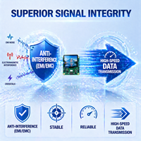 Modules d'affichage LCD MIPI DSI 2.1 10.1 pouces, écran IPS, compatible ESP32 STM32, moniteur HMI industriel