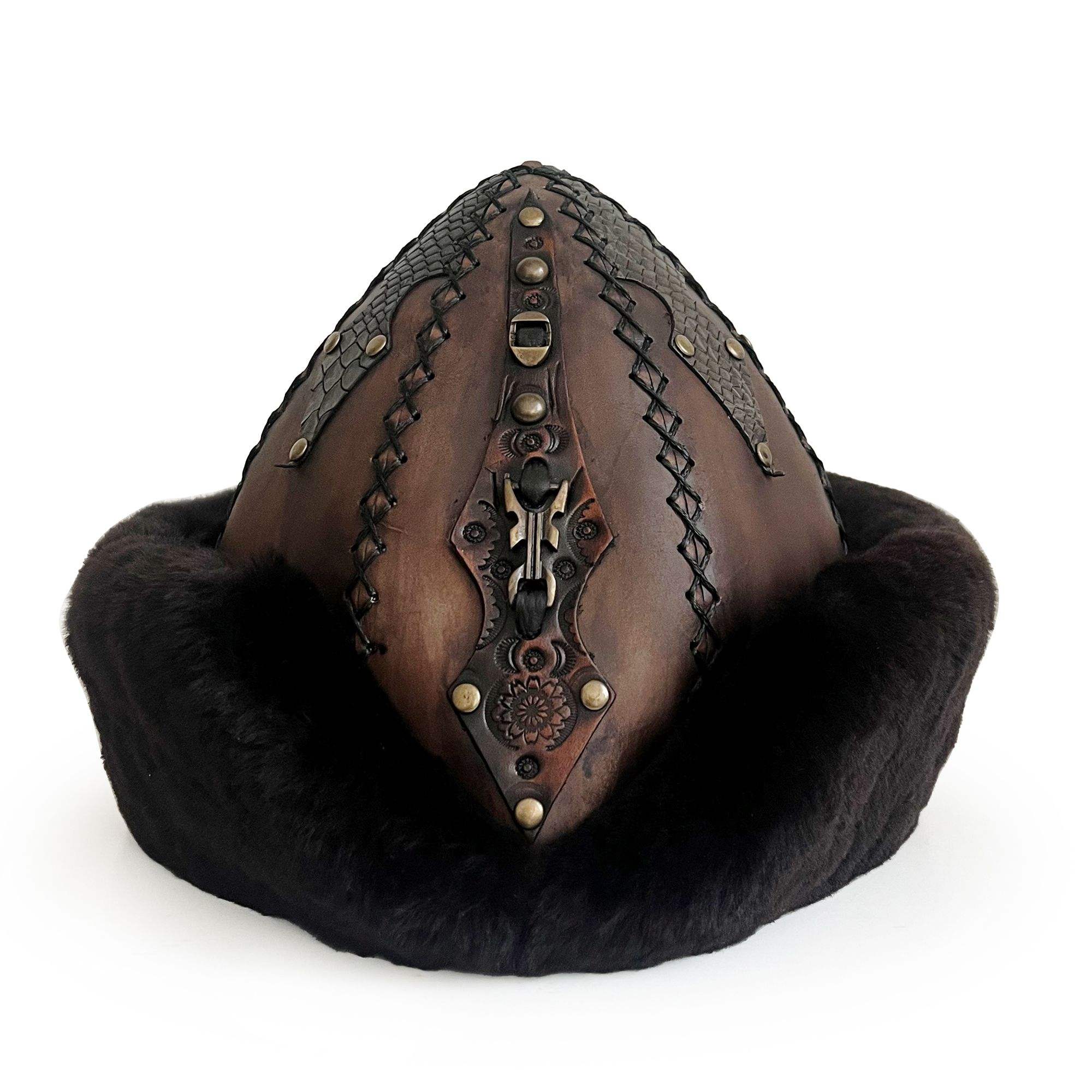 สีน้ำตาล