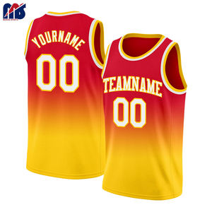Conception graphique Maillot de basket-ball personnalisé Tissu respirant à séchage rapide Logo de vêtements de sport de haute qualité Service OEM Meilleur basket-ball - Product Image 2