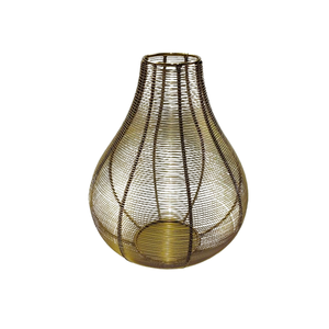 Vase à fleurs séchées de couleur aluminium argenté décoratif pour la maison vintage - Product Image 6