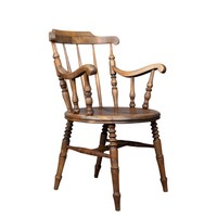 Chaise de salle à manger sculptée en chêne massif au design antique avec pieds décoratifs pour restaurant et usage domestique au prix le plus bas