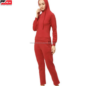 Ensemble de survêtement pour femmes en matériau durable, vêtements de sport haut de gamme, ensemble deux pièces, fabrication sur mesure, vente en gros - Product Image 1