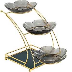 ที่วางคัพเค้กโลหะสีเงินขนาดใหญ่ที่วางเค้กวันครบรอบแต่งงานปาร์ตี้วันเกิดที่วางเค้ก - Product Image 6