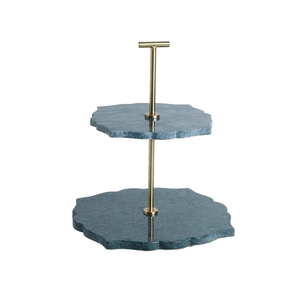 Support à gâteau en marbre au prix le plus bas Outils de gâteau Fêtes de mariage Support à gâteau en marbre utilisé pour les fêtes de mariage - Product Image 3