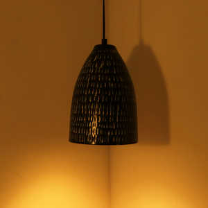 Lámpara colgante de hierro martillado a mano ecológica de 9 pulgadas para decoración del hogar para ocasiones Diwali - Product Image 1