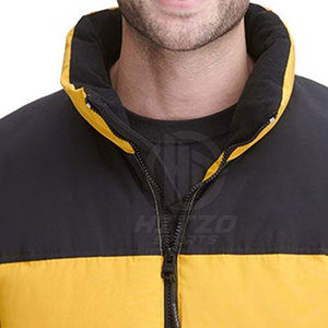 Veste à bulles de couleur personnalisée pour hommes Vêtements à bulles pour hommes Veste à bulles coupe-vent pour hommes - Product Image 6