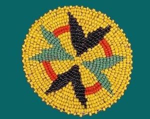 Premium Sea Shell Design 4 Set Handcraft Beaded Bordado Posavasos Elegante y único de moda elegante por Hiba Enterprises - Product Image 6