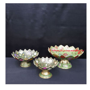 Bol à chocolat en métal de couleur personnalisée bol de service classique élégant fait à la main vaisselle décorative bol à chocolat design vente - Product Image 2