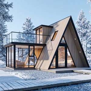 Villa di Lusso a Tema Campo di Tulipani, Struttura <span class=keywords><strong>in</strong></span> Acciaio, Design Moderno, Modello 58 S580, per Villaggi Turistici e Cabine Vacanza con Fioritura Stagionale - Product Image 1