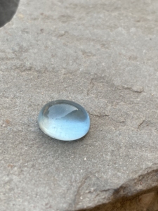 11x9 MM Color superior Natural aguamarina forma ovalada cabujones piedra con buen brillo piedras preciosas sueltas para hacer joyería 4,73 quilates - Product Image 4