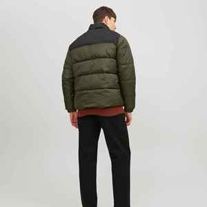 Men's Oversize High Collar Custom Winter Bomber <b>Puffer</b> <b>Jacket</b> <b>Cheap</b> Price With Highest Quality Waterproof With Zipper Pocket - Product Image 2