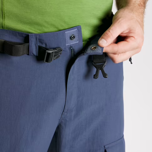 Pantalon de marche vintage unisexe respirant en tissu extensible léger personnalisé pantalon de randonnée protection UV multi-poches extérieur tout - Product Image 4