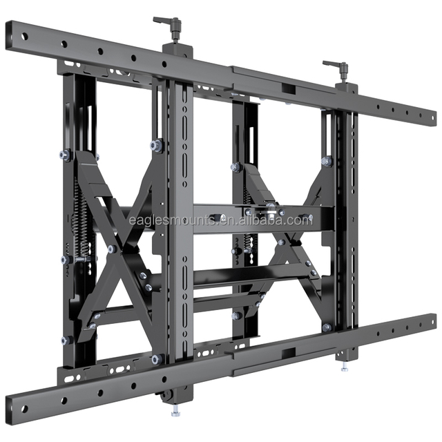Heavy Duty TV Video Wall Mount Push in Tv Wall Brackets VESA 900X400 MM Tv Mounts
