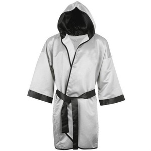Robe de boxe respirante Conceptions personnalisées Robes de boxe Pleine longueur avec capuche Robes de combat Robes de boxe - Product Image 2