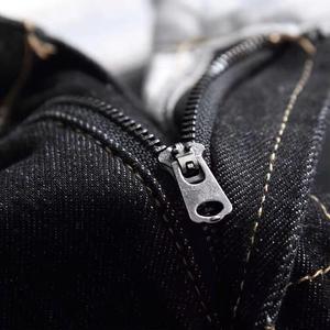 High Street Genou Longueur Droite Lâche Jeans Shorts Hommes Denim Pantalon Court Mâle Casual Personnalisé Denim Shorts - Product Image 3