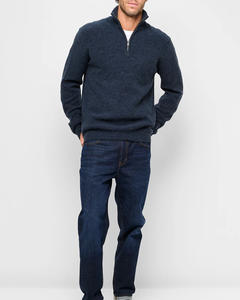 Comfortable Oversized <b>Jumper</b> Pullover Full Sleeves for Men Customizable 100% Cotton Winter Sweatshirt With Embroidery - Product Image 3