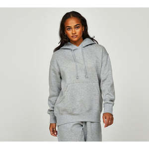 Ensemble survêtement et sweat à capuche en coton imprimé personnalisé pour femme, motif uni, col à capuche - Product Image 3