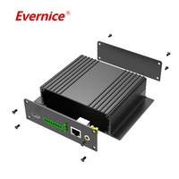 Boîtier en aluminium anodisé pour usinage CNC Boîtiers d'instruments électroniques Boîte de jonction Boîtier PCB