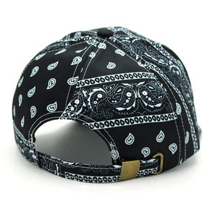 2025 gorras de béisbol personalizables ajustable 100% algodón Hip Hop papá sombrero anacardo flores moda fiesta gorras multicolor playa - Product Image 3