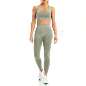 ชุดโยคะสำหรับผู้หญิงชุดโยคะสีพื้นดีไซน์ล่าสุด - Product Image 2