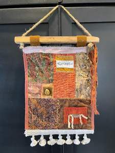 Tapis muraux tissés à la main de Bohème moderne Textile mixte pour Diwali, anniversaire de mariage ou Pâques - Product Image 2