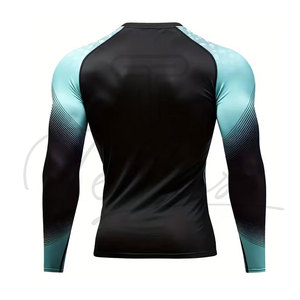 Camisetas de Compresión Deportivas para Hombre de Alta Calidad, Transpirables, de Secado Rápido, de Spandex/Poliéster, para Gimnasio y Fitness - Product Image 2